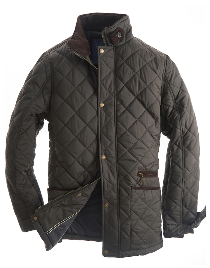 Men's Navy Blue Vedoneire Quilted Gilet